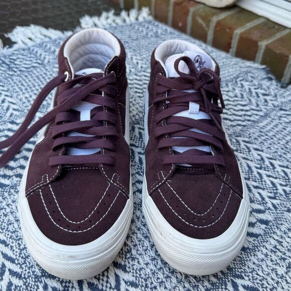 Vans Purple Sk8-mid - Picture 1 of 9